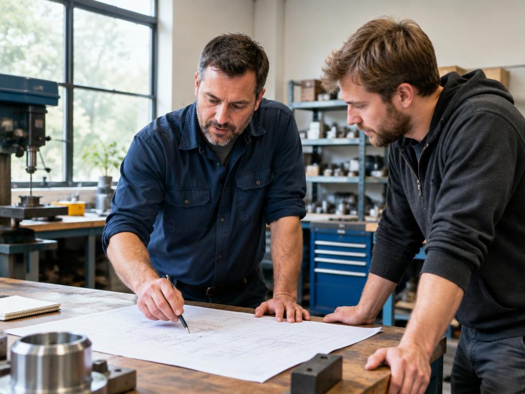 Business owners planning an expansion
